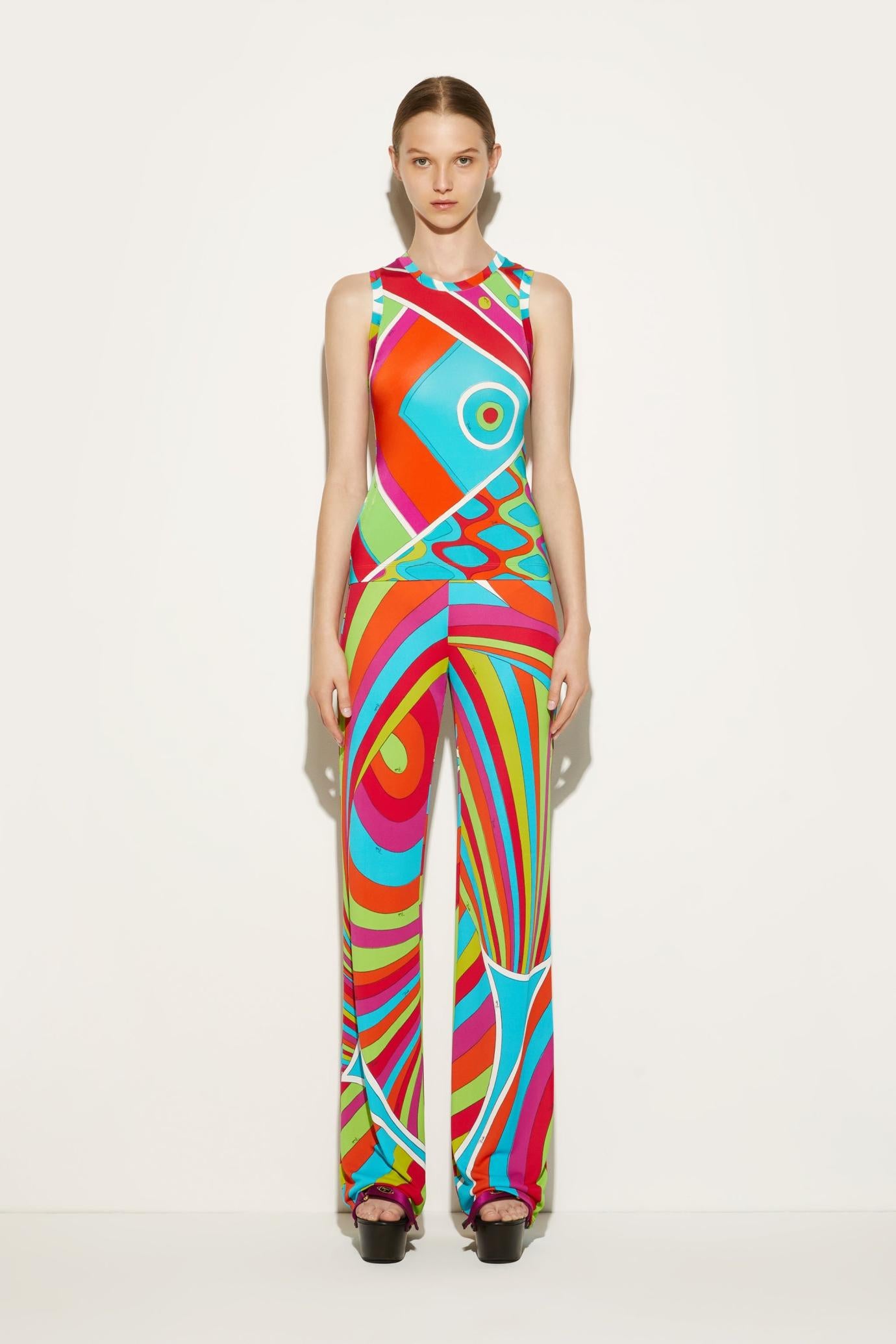 PUCCI Tops And Shirts | Women Vivara-Print Tank Top