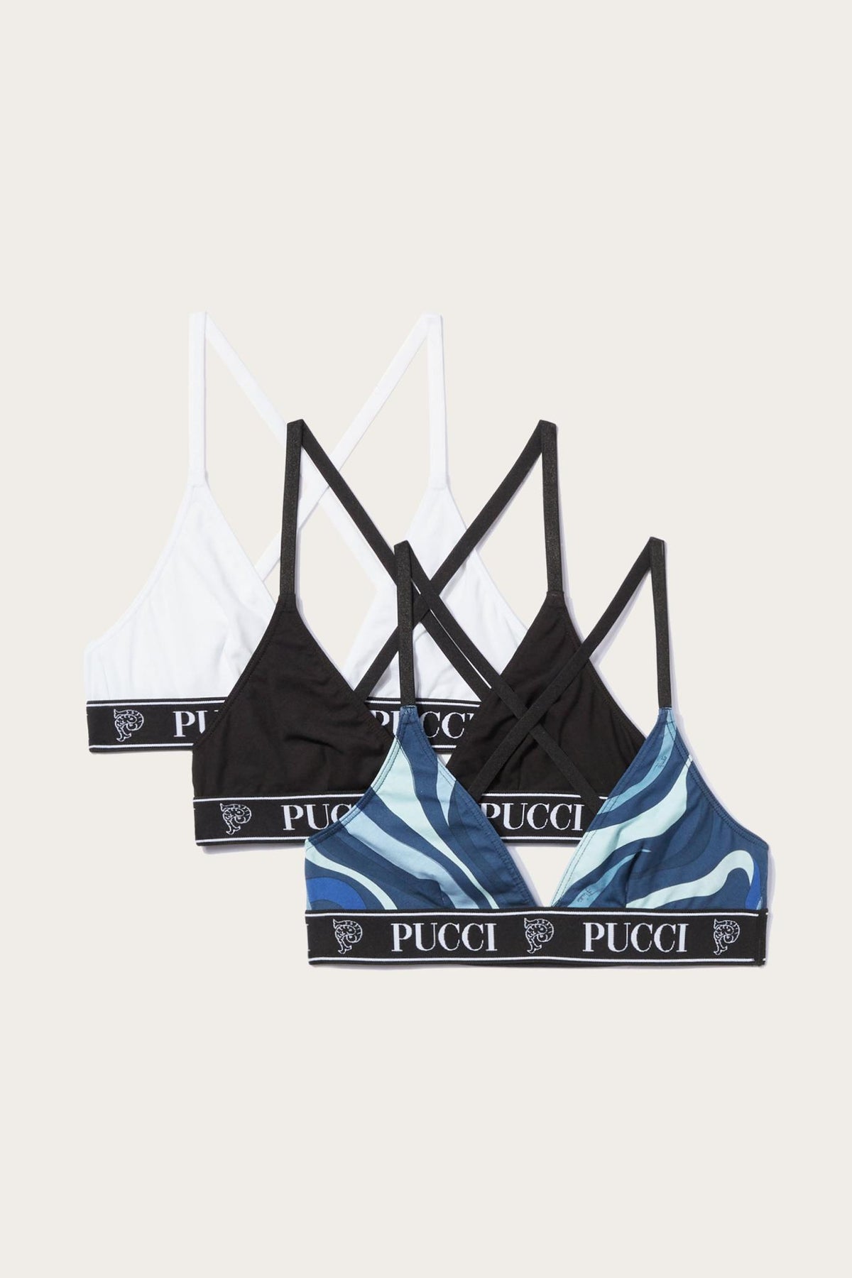 PUCCI Underwear | Women 3 Pack Triangle Bra